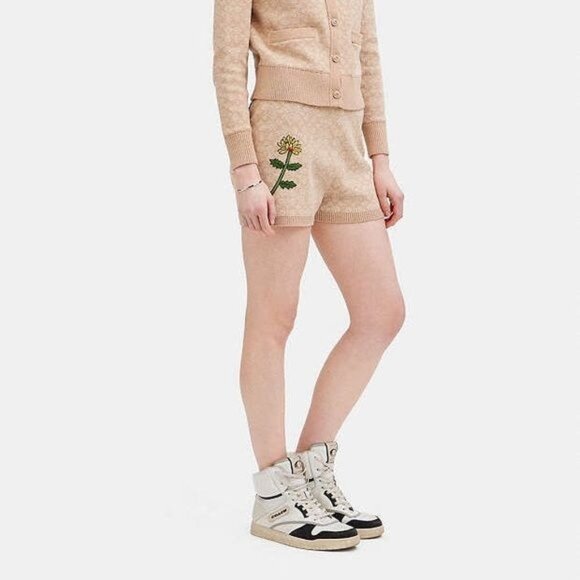 Coach x Observed By Us Signature Knit Set Shorts - Picture 2 of 4